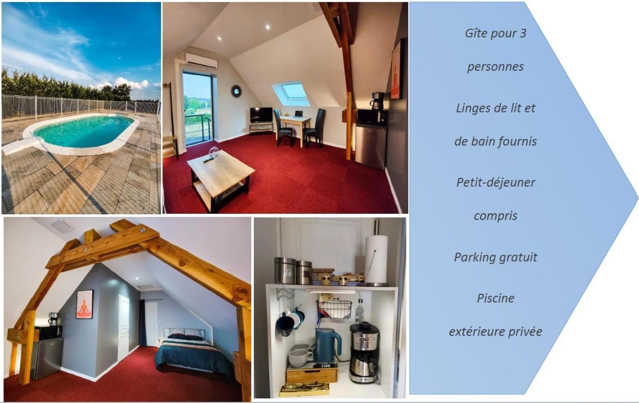 Gite Les Grandes Menieres Proche Du Pal Le Donjon Exterior photo